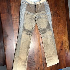 Roberto Cavalli authentic designer jeans. Made in Italy.